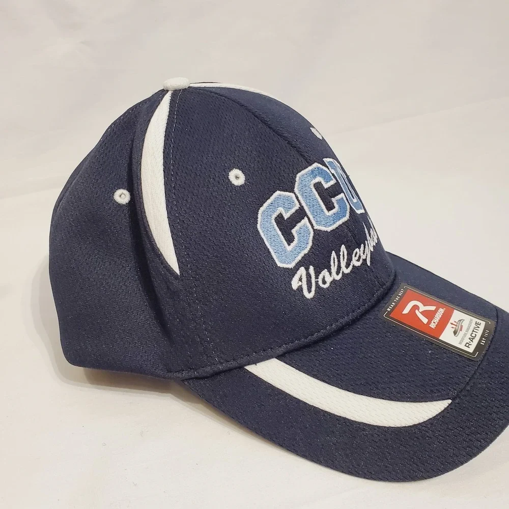 CCU Volleyball Cap Colorado Christian University Dark Blue Hook and Loop R-ACTIV